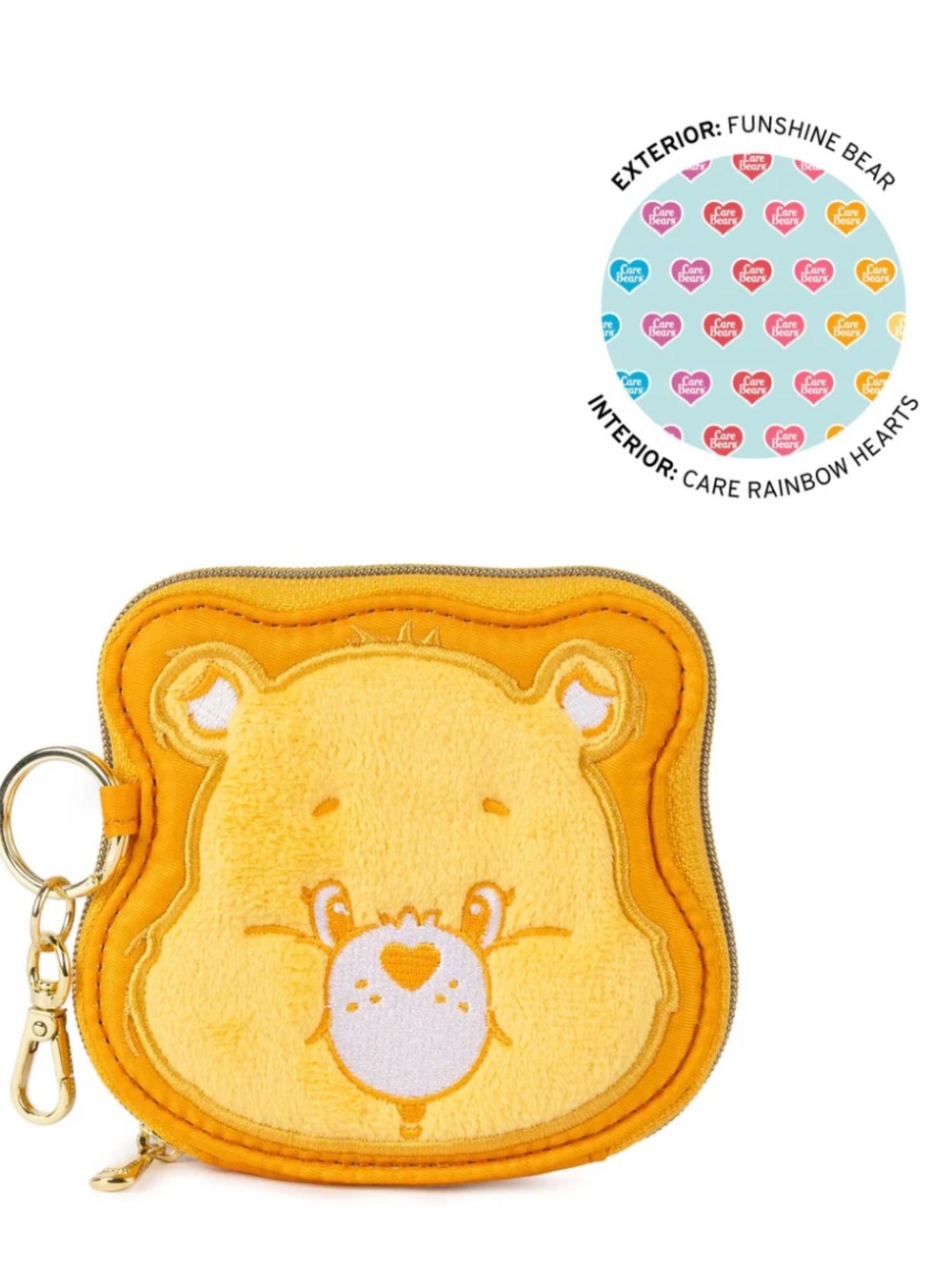 Lug Care Bears x Lug Coin Pouch Funshine Bear